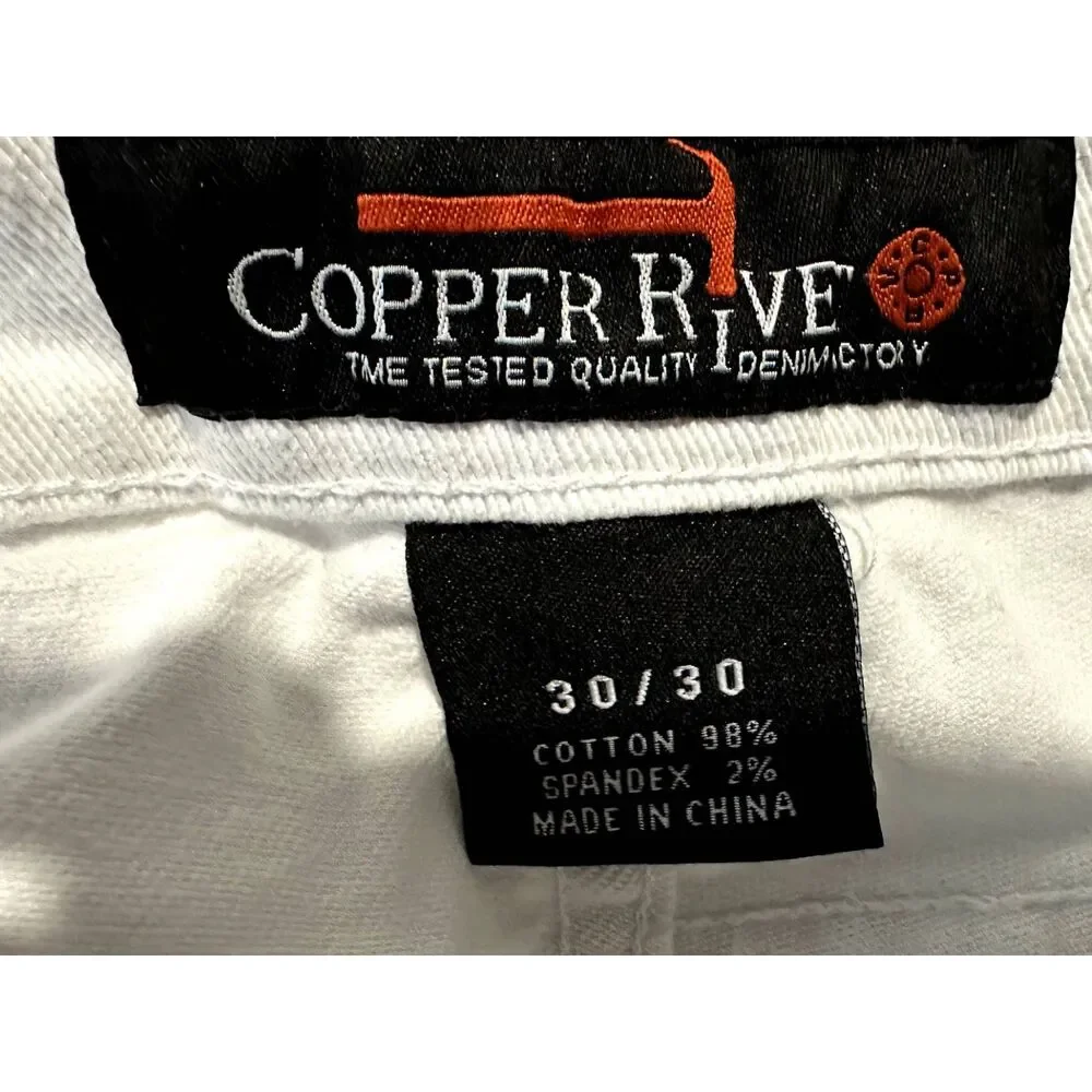 Copper River white skinny jeans size 30